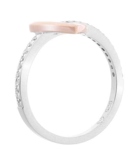 Orphelia Metallic 925 Sterling Ring
