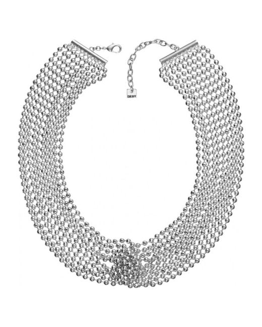 DKNY White 5520067 Ladies Necklace