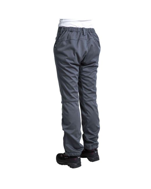 Trespass Gray Ladies Sola Softshell Outdoor Trousers