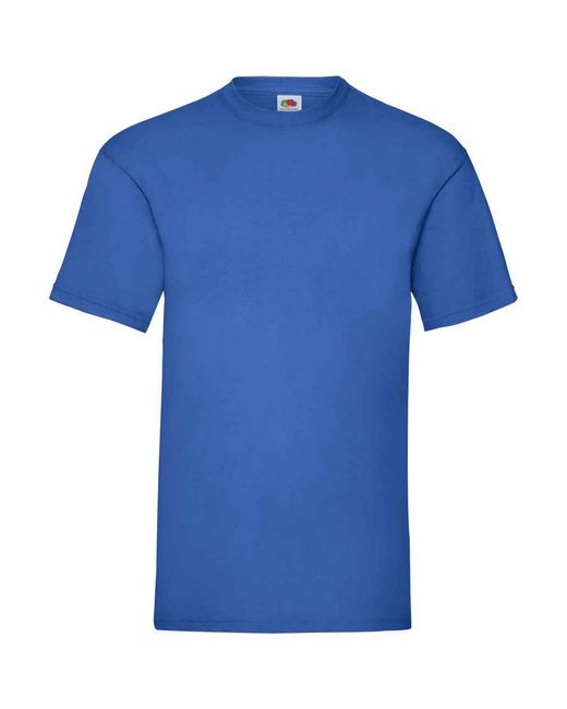 Fruit Of The Loom Valueweight T-shirt (koningsblauw) in het Blue voor heren