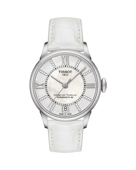 Tissot Metallic Chemin Des Tourelles Watch T0992071611600 Leather (Archived)