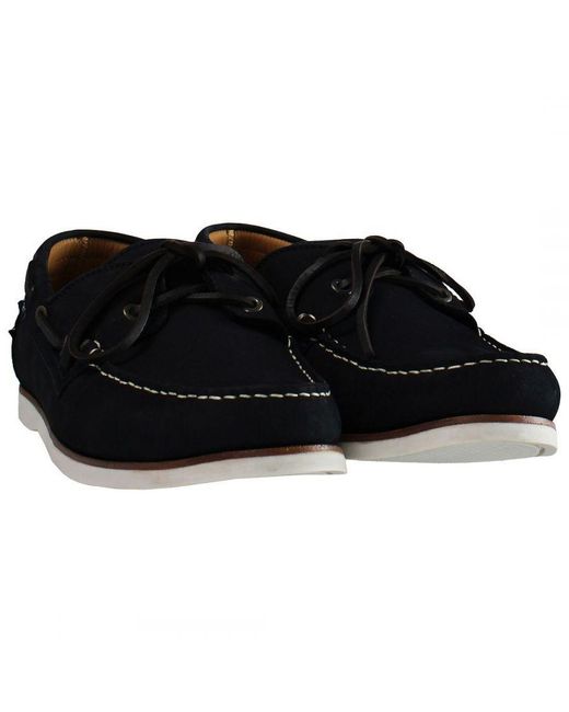 Hackett Black Aldeney Shoes for men