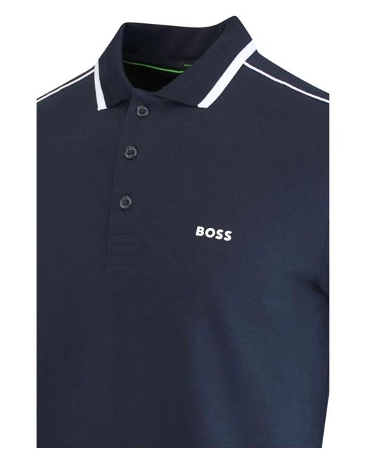 Boss Blue Boss Paddy 1 Polo Shirt Dark for men