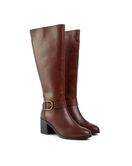 Sole Brown Ginny Knee High Boots