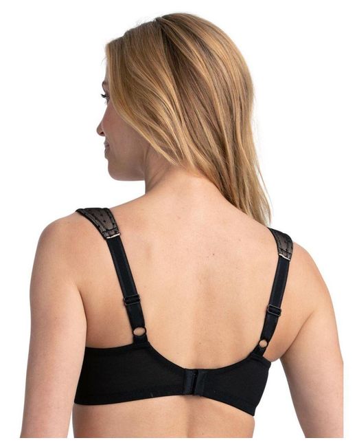 Miss Mary Of Sweden Black Dotty Delicious Bra