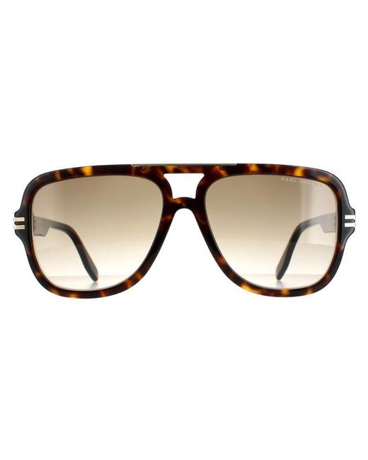 Marc Jacobs Brown Aviator Havana Gradient 637/S for men