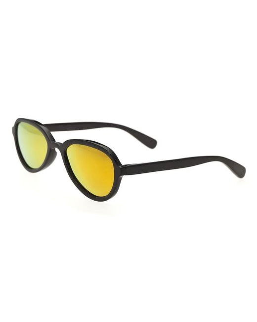 Bertha Metallic Alexa Buffalo-Horn Polarized Sunglasses