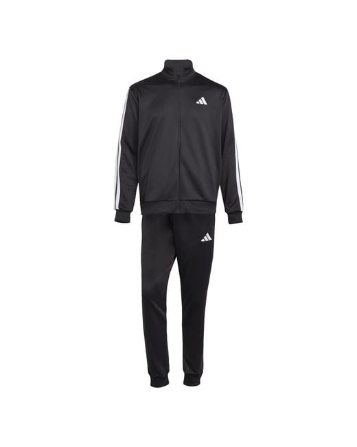 Adidas Black M 3S Ft Tt Ts for men