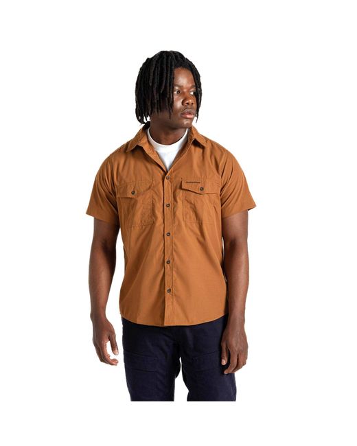 Craghoppers Natural Kiwi Short Sleeve Shirt for men