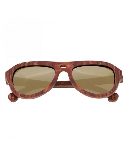 Spectrum Brown Keaulana Wood Polarized Sunglasses