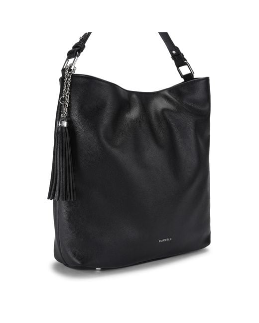 Carvela Kurt Geiger Black Tracolla Tote Bag
