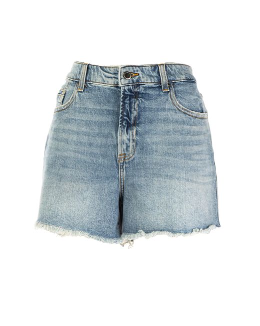 Gas Warme Damesshort in het Blue