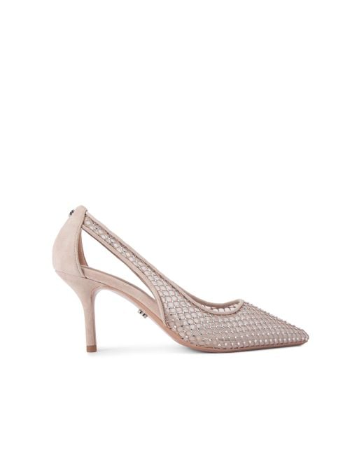 Carvela Kurt Geiger Pink Court Heel Suede Hotsox