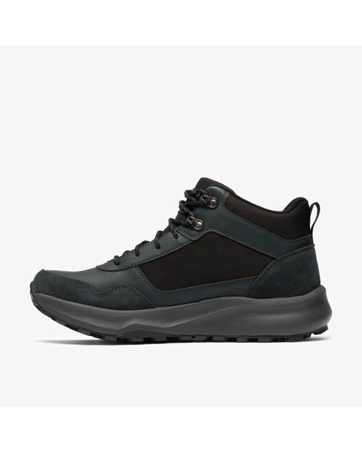 Clarks Black Pelmo Hi Wp Boots for men