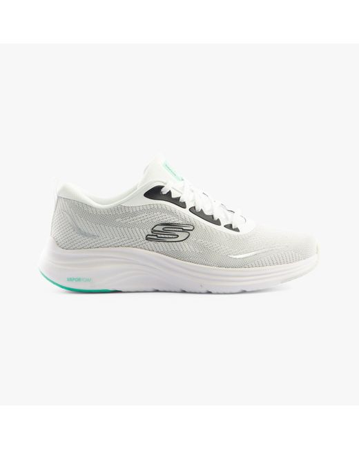 Skechers White 150028/Wbk Vapor Foam