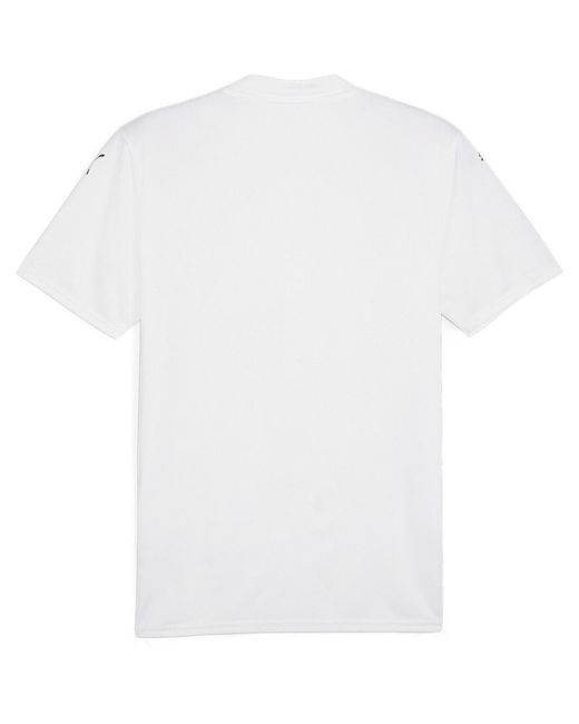 PUMA White Teamglory Jersey T-Shirt for men
