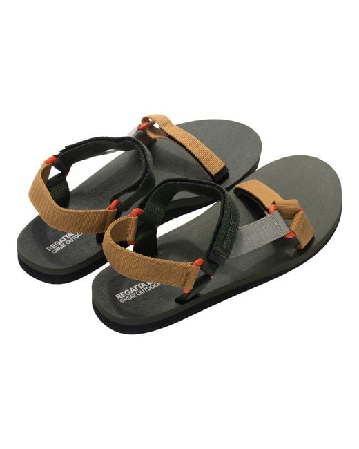 Regatta Multicolor Vendeavour Sandals (Dark Khaki/Wood) for men