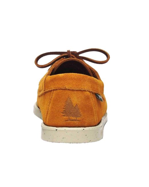 Sebago Brown Askook Rocky Mountain 3 Suede Moccasins (Golden/Turtledove) for men