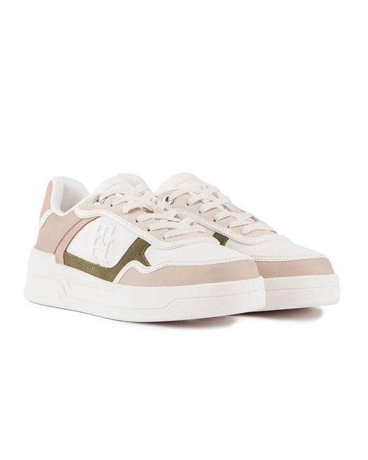 Tommy Hilfiger White Elevated Trainers