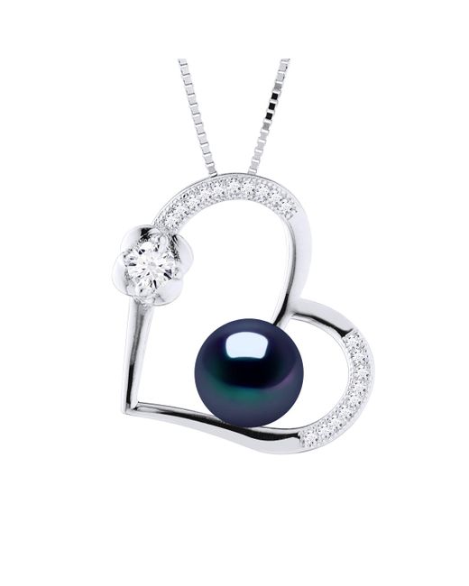 Diadema Blue Love Necklace Freshwater Pearl 8-9Mm 925