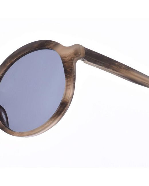 Zen Blue Z427 Round Shape Acetate Sunglasses