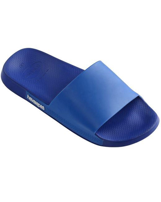Havaianas Blue Hav. Slide Classic Amazonia 35 36 Flip Flops