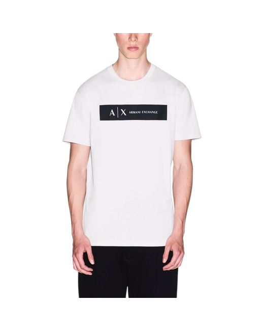 Armani White Exchange T-Shirts Summer Top for men
