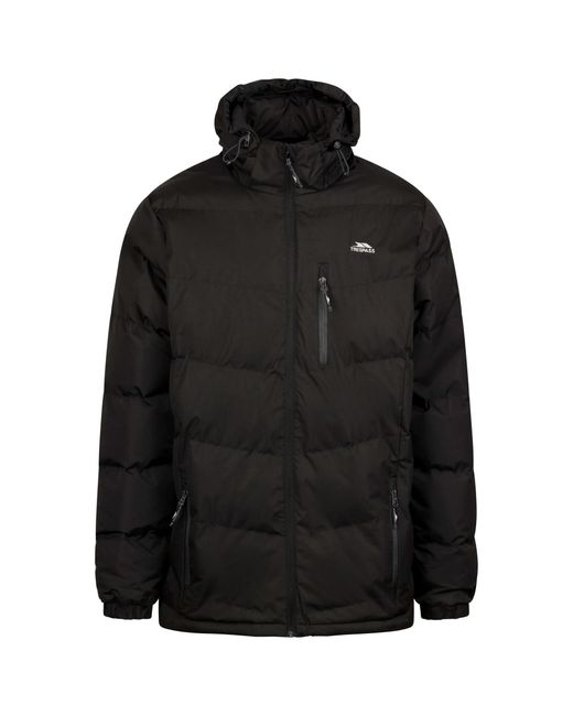 Trespass Black Blustery Padded Jacket X) for men