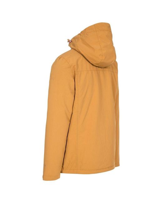 Trespass Orange Toffit Waterproof Jacket for men