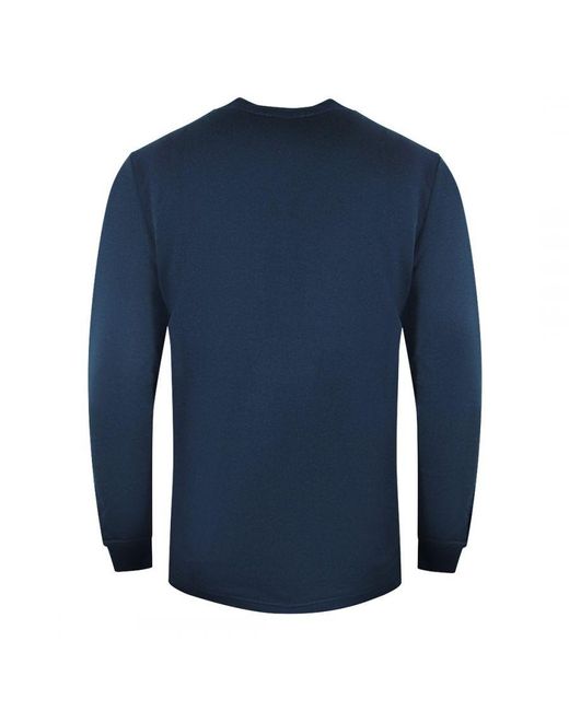 Roberto Cavalli Blue Bold Floral Design Sweatshirt Cotton for men