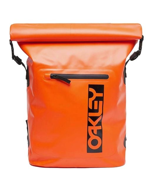 Oakley Orange 30L Jaws Waterproof Backpack for men