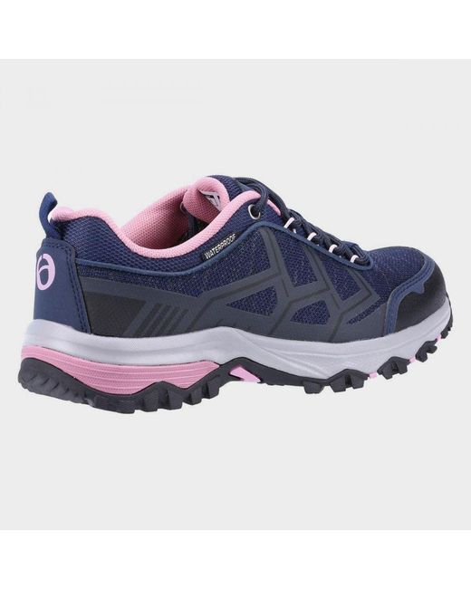 Cotswold Blue Ladies Wychwood Low Wp Walking Shoes