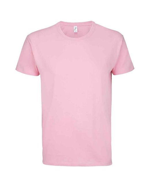 Sol's Pink Imperial T-Shirt (Candy) for men