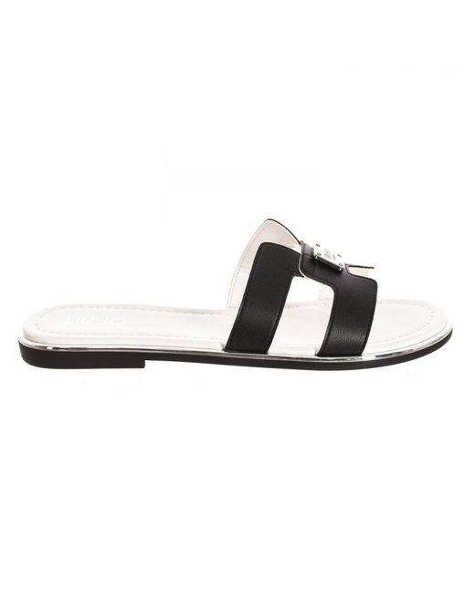 Liu Jo Black Slipper Style Sandal Sally 511 4A3711Ex014