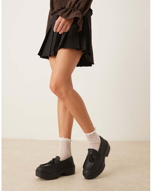 Converse Black Chuck Taylor All Star Platform Loafers