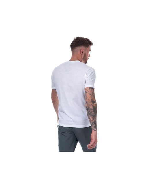 Under Armour White Sportstyle Logo T-Shirt for men