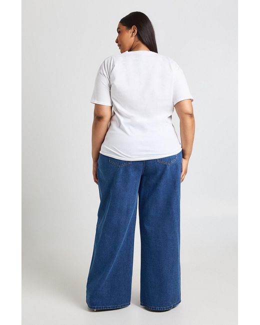 Boohoo White Plus Pomodori Printed T Shirt