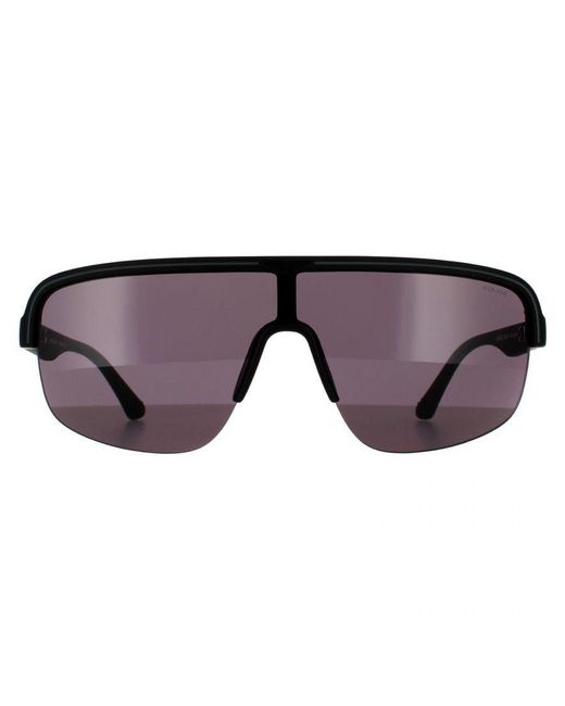 Police Brown Semi Rimless Matte Smoke 90041091 for men
