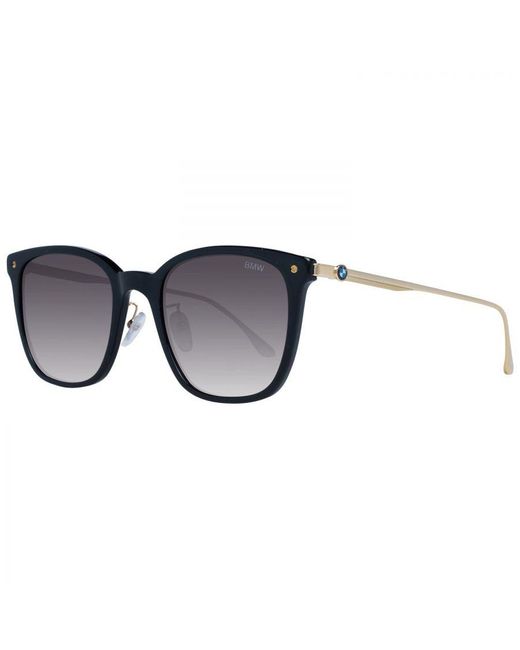 BMW Black Classic Square Sunglasses for men