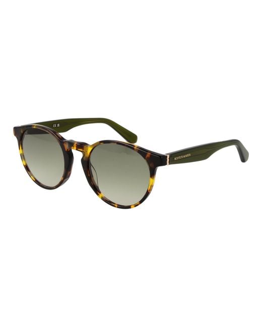 Scotch & Soda Green Sunglasses