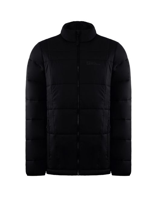 Jack Wolfskin Black Bergland Padded Jacket for men