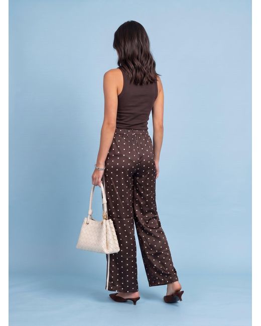 Urban Bliss Blue Spot Tape Side Trouser