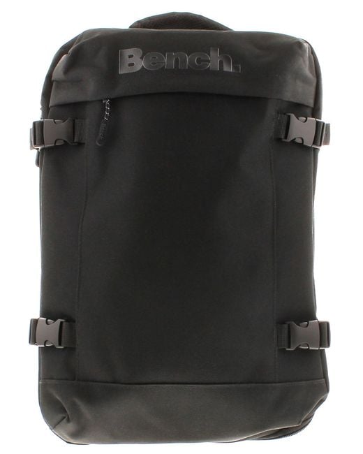 Bench Black Backpack Courchevel Zip Textile