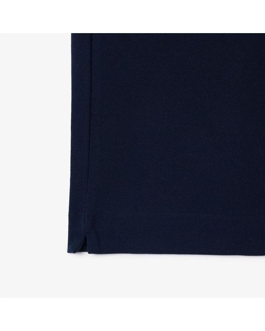 Lacoste Blue Fit Piqu¿ Polo Shirt for men