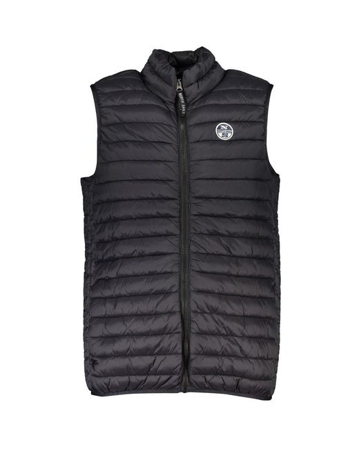 North Sails Black Polyamide Jacket for men