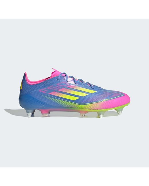 Adidas Originals Blue F50 Elite Soft Ground Boots