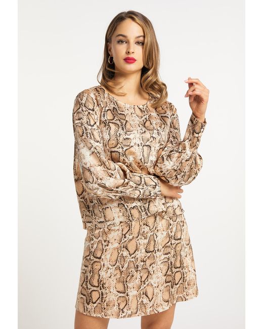 faina Blouse Nelice in het Natural