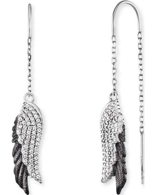Engelsrufer White Ere-Wingduo-Zi-Bib Ladies Wing Earrings