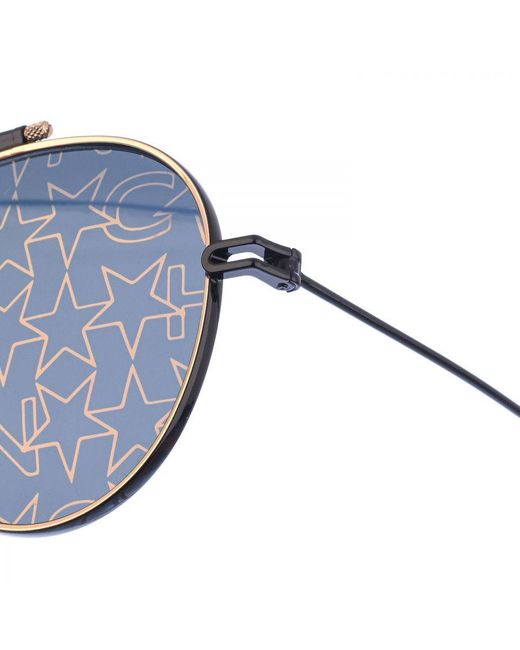 Givenchy Metalen Zonnebril In Vliegeniersstijl Gv7057s in het Blue