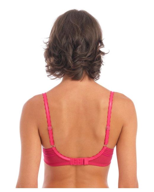 Wacoal Pink Raffine Underwired Plunge Bra
